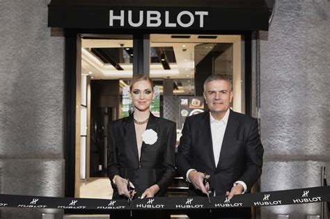 HUBLOT OPENS A NEW BOUTIQUE IN MILAN .